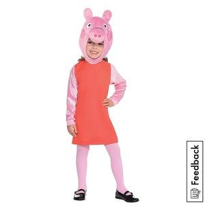 3t-4t Peppa pig costume
